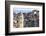 Santa Margherita Church and Colourful Buildings at Dusk-Mark Sunderland-Framed Photographic Print