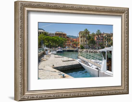 Santa Margherita Ligure Harbour, Genova (Genoa), Liguria, Italy, Europe-Frank Fell-Framed Photographic Print