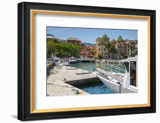 Santa Margherita Ligure Harbour, Genova (Genoa), Liguria, Italy, Europe-Frank Fell-Framed Photographic Print