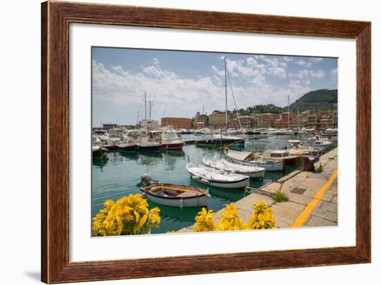 Santa Margherita Ligure Harbour, Genova (Genoa), Liguria, Italy, Europe-Frank Fell-Framed Photographic Print