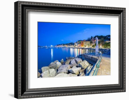 Santa Margherita Ligure Harbour, Genova (Genoa), Liguria, Italy, Europe-Frank Fell-Framed Photographic Print