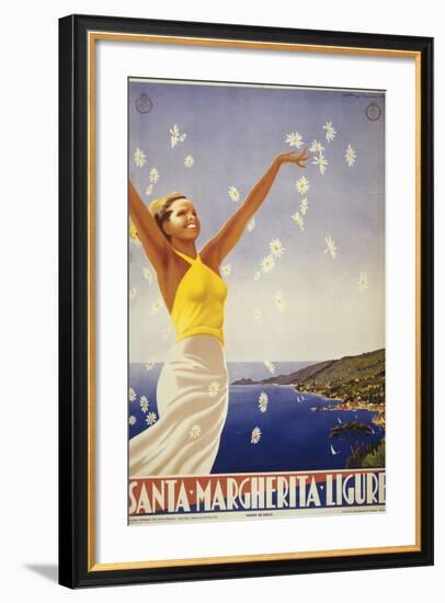 Santa Margherita-null-Framed Art Print