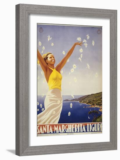 Santa Margherita-null-Framed Art Print