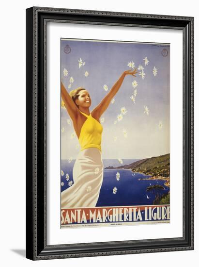 Santa Margherita-null-Framed Art Print