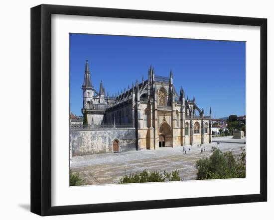 Santa Maria Da Vitoria Monastery, UNESCO World Heritage Site, Batalha, Portugal, Europe-Jeremy Lightfoot-Framed Photographic Print