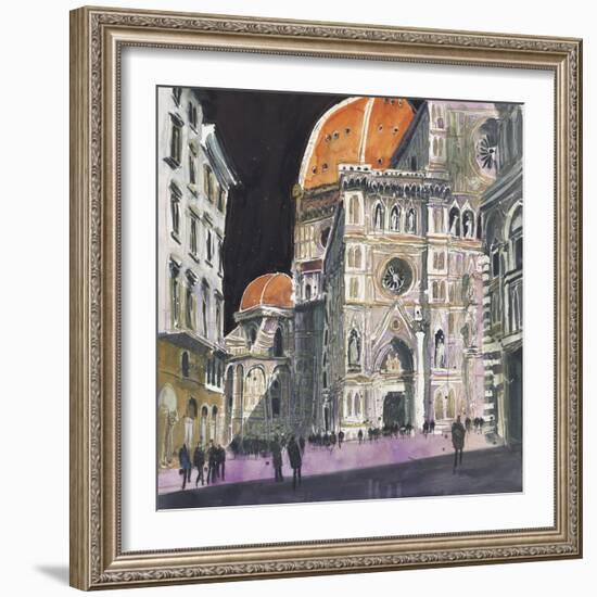 Santa Maria del Fiore, Florence-Susan Brown-Framed Giclee Print