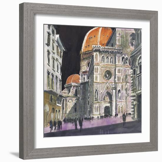 Santa Maria del Fiore, Florence-Susan Brown-Framed Giclee Print