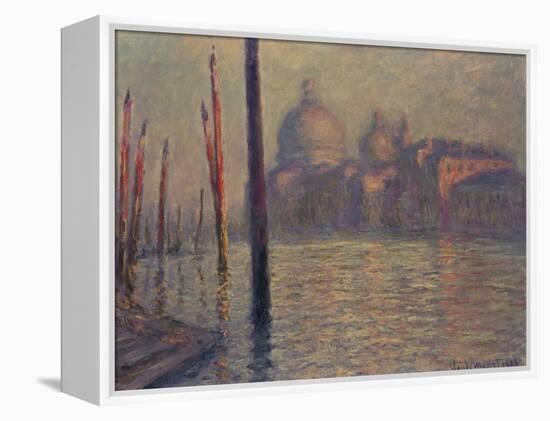 Santa Maria della Salute and the Canale Grande, Venice, 1908-Claude Monet-Framed Premier Image Canvas