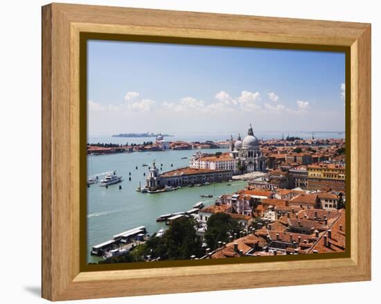 Santa Maria della Salute Basilica in Venice-Danny Lehman-Framed Premier Image Canvas