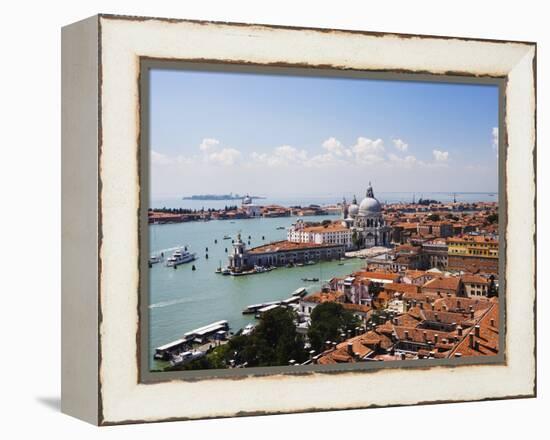 Santa Maria della Salute Basilica in Venice-Danny Lehman-Framed Premier Image Canvas