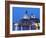 Santa Maria della Salute Cathedral from Academia Bridge along the Grand Canal at Dusk, Venice-Dennis Flaherty-Framed Photographic Print