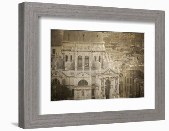 Santa Maria della Salute church, Venice, Veneto, Italy-Russ Bishop-Framed Photographic Print