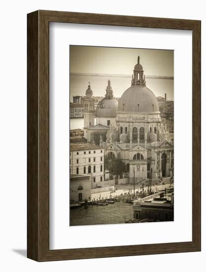 Santa Maria della Salute church, Venice, Veneto, Italy-Russ Bishop-Framed Photographic Print