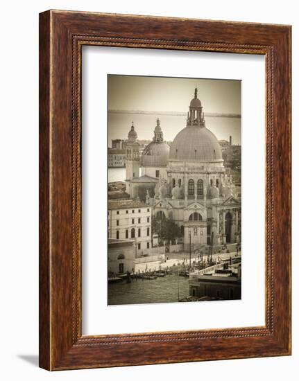 Santa Maria della Salute church, Venice, Veneto, Italy-Russ Bishop-Framed Photographic Print