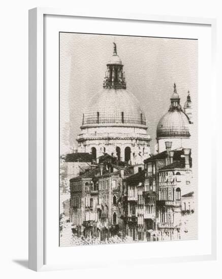 Santa Maria Della Salute, Grand Canal, Venice, Italy-Jon Arnold-Framed Photographic Print