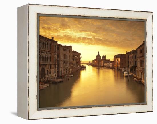 Santa Maria Della Salute, Grand Canal, Venice, Italy-Jon Arnold-Framed Premier Image Canvas