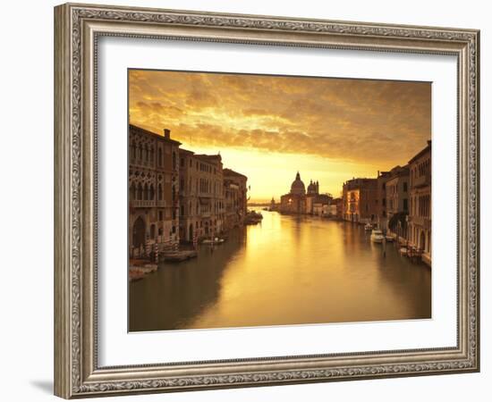 Santa Maria Della Salute, Grand Canal, Venice, Italy-Jon Arnold-Framed Photographic Print