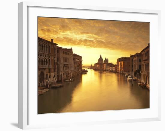 Santa Maria Della Salute, Grand Canal, Venice, Italy-Jon Arnold-Framed Photographic Print