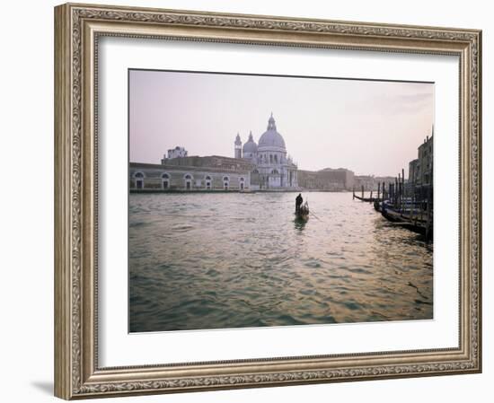 Santa Maria Della Salute, Grand Canal, Venice, Unesco World Heritage Site, Veneto, Italy-Roy Rainford-Framed Photographic Print