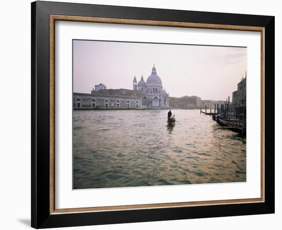 Santa Maria Della Salute, Grand Canal, Venice, Unesco World Heritage Site, Veneto, Italy-Roy Rainford-Framed Photographic Print