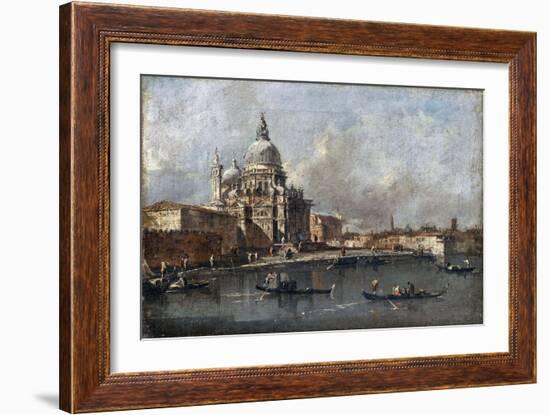Santa Maria Della Salute in Venice-Francesco Guardi-Framed Premium Giclee Print