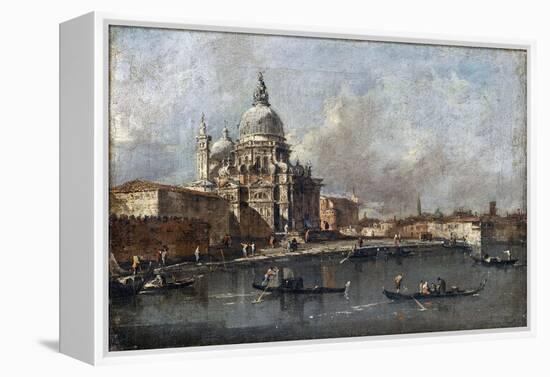 Santa Maria Della Salute in Venice-Francesco Guardi-Framed Premier Image Canvas