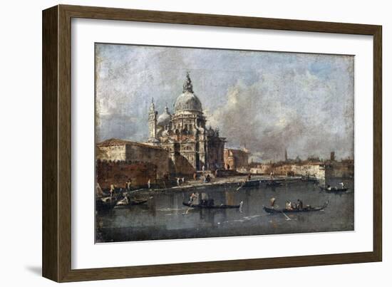 Santa Maria Della Salute in Venice-Francesco Guardi-Framed Giclee Print