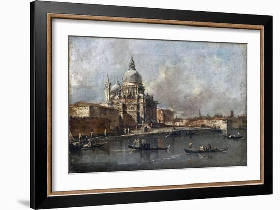 Santa Maria Della Salute in Venice-Francesco Guardi-Framed Giclee Print