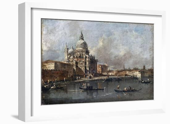 Santa Maria Della Salute in Venice-Francesco Guardi-Framed Giclee Print