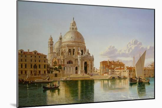 Santa Maria Della Salute, Venice by William H Burnett-William Hickling Burnett-Mounted Giclee Print