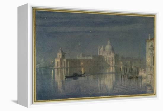 Santa Maria Della Salute, Venice, Moonlight, 1863-Edward John Poynter-Framed Premier Image Canvas