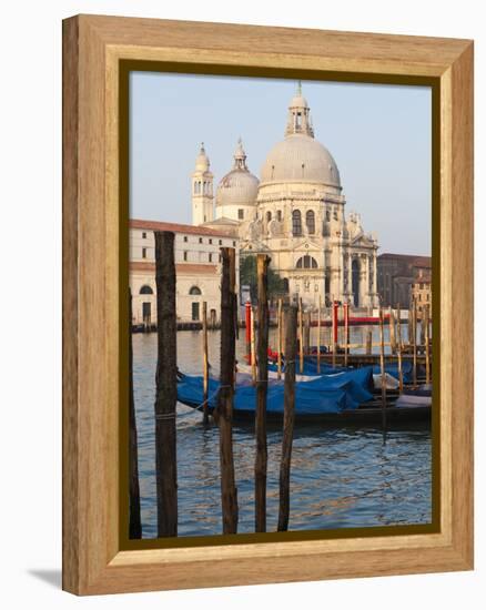 Santa Maria Della Salute, Venice, UNESCO World Heritage Site, Veneto, Italy, Europe-Amanda Hall-Framed Premier Image Canvas