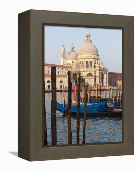 Santa Maria Della Salute, Venice, UNESCO World Heritage Site, Veneto, Italy, Europe-Amanda Hall-Framed Premier Image Canvas