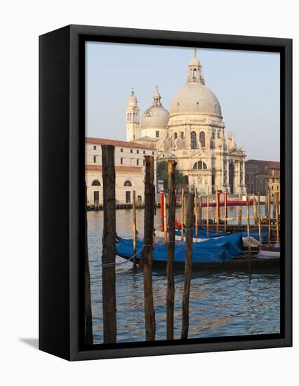 Santa Maria Della Salute, Venice, UNESCO World Heritage Site, Veneto, Italy, Europe-Amanda Hall-Framed Premier Image Canvas