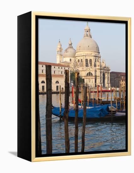 Santa Maria Della Salute, Venice, UNESCO World Heritage Site, Veneto, Italy, Europe-Amanda Hall-Framed Premier Image Canvas