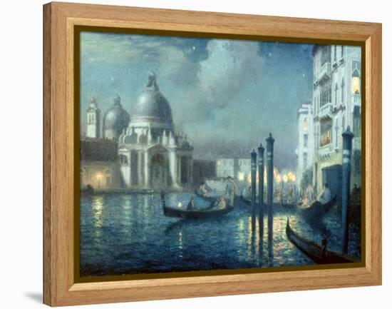 Santa Maria della Salute, Venice-Charles Hodge Mackie-Framed Premier Image Canvas