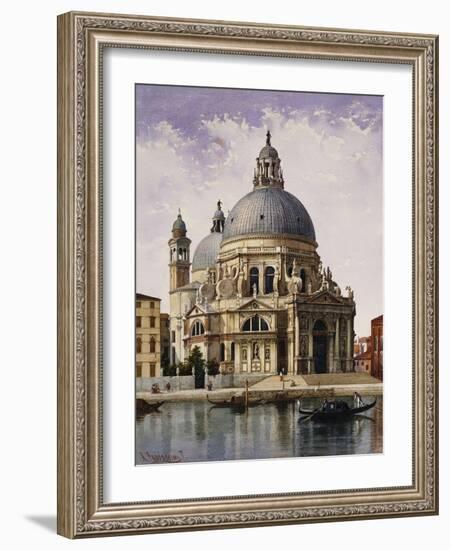 Santa Maria della Salute, Venice-Alberto Prosdocimi-Framed Giclee Print