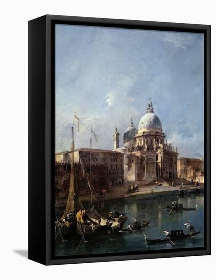 Santa Maria Della Salute, Venice-Francesco Guardi-Framed Premier Image Canvas