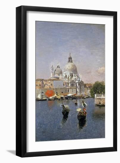 Santa Maria Della Salute, Venice-Martin Rico y Ortega-Framed Giclee Print