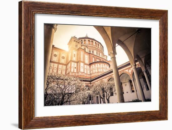 Santa Maria Delle Grazie,Milan-Oneinchpunch-Framed Photographic Print