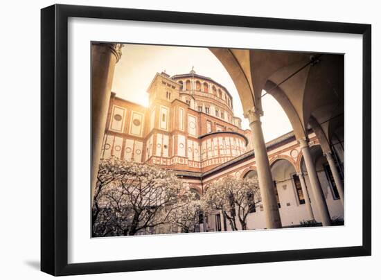 Santa Maria Delle Grazie,Milan-Oneinchpunch-Framed Photographic Print