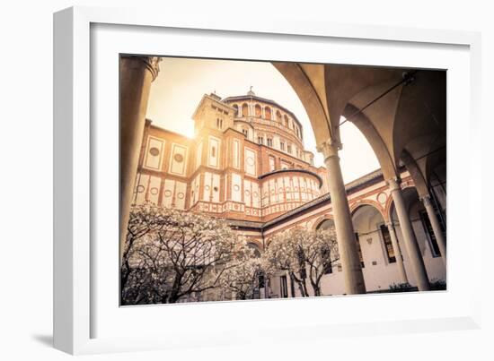 Santa Maria Delle Grazie,Milan-Oneinchpunch-Framed Photographic Print