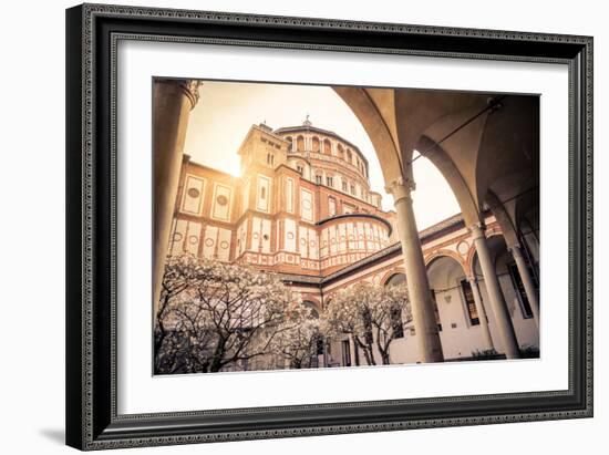 Santa Maria Delle Grazie,Milan-Oneinchpunch-Framed Photographic Print