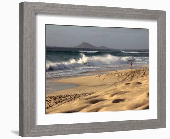 Santa Maria, Island Sal, Cape Verde Islands, Atlantic Ocean, Africa-Hans Peter Merten-Framed Photographic Print