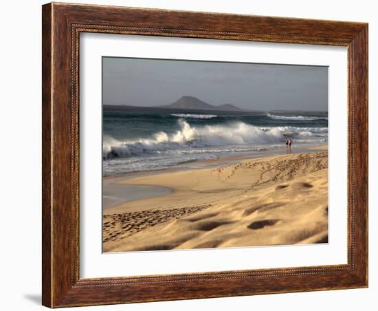 Santa Maria, Island Sal, Cape Verde Islands, Atlantic Ocean, Africa-Hans Peter Merten-Framed Photographic Print