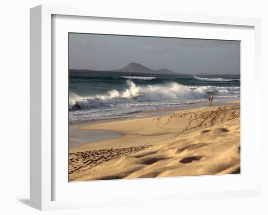 Santa Maria, Island Sal, Cape Verde Islands, Atlantic Ocean, Africa-Hans Peter Merten-Framed Photographic Print