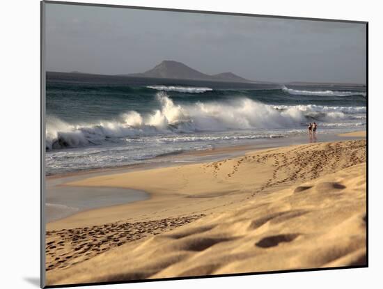 Santa Maria, Island Sal, Cape Verde Islands, Atlantic Ocean, Africa-Hans Peter Merten-Mounted Photographic Print