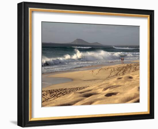 Santa Maria, Island Sal, Cape Verde Islands, Atlantic Ocean, Africa-Hans Peter Merten-Framed Photographic Print