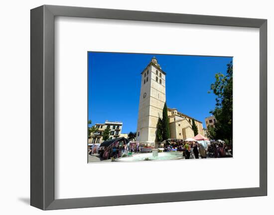 Santa Maria la Major church, Inca, Majorca, Balearic Islands, Spain, Europe-Carlo Morucchio-Framed Photographic Print