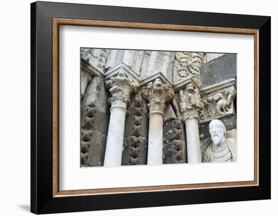 Santa Maria Maggiore Church, Tuscania, Viterbo, Latium, Italy.-Nico Tondini-Framed Photographic Print